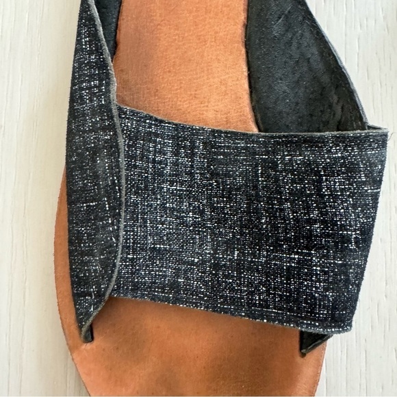 Free People Daybird Mini Wedge Sandals Black Tan Size 37 size 6.5-7 - Picture 5 of 12